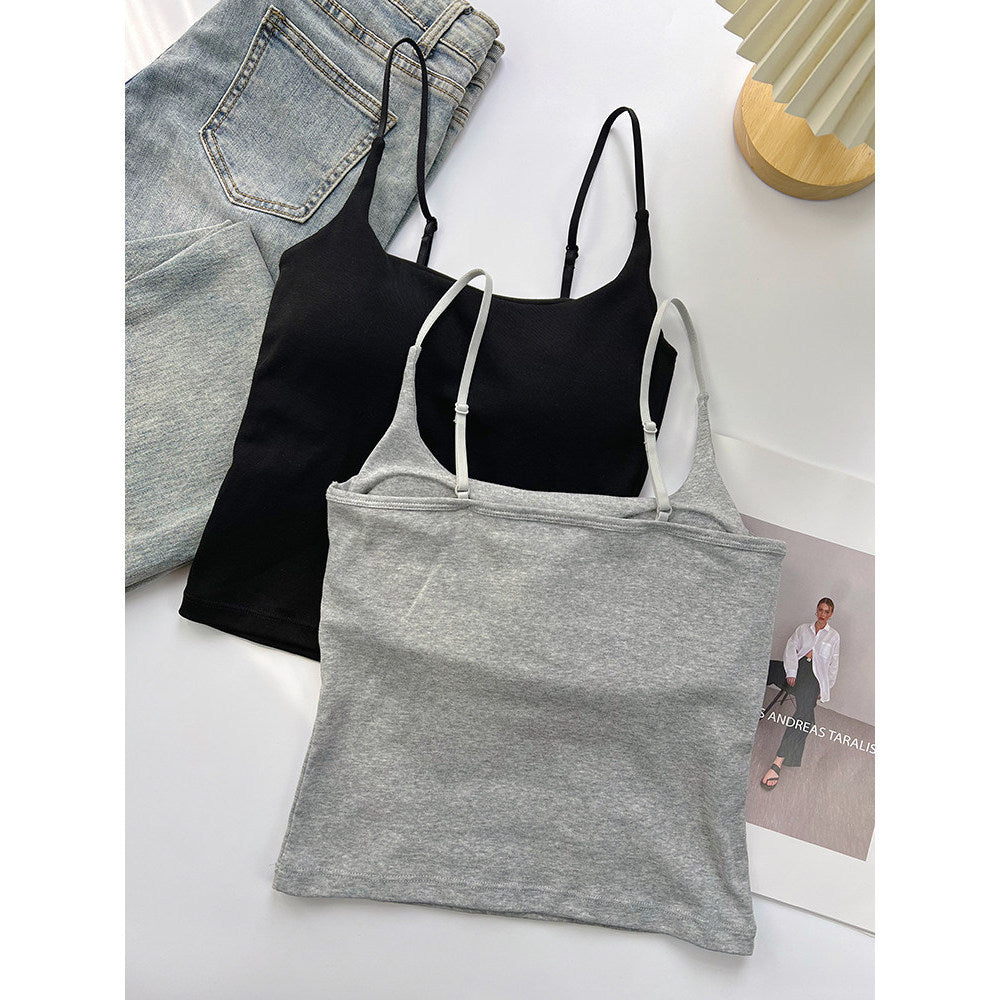 Slim Fit Strap Top for Women – Cotton | Minimalist Layering Piece