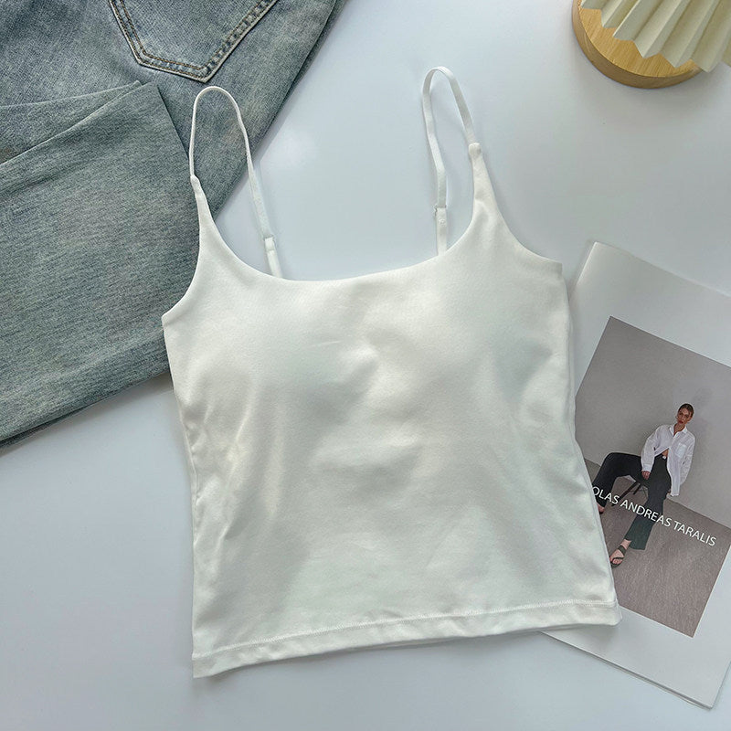 Slim Fit Strap Top for Women – Cotton | Minimalist Layering Piece