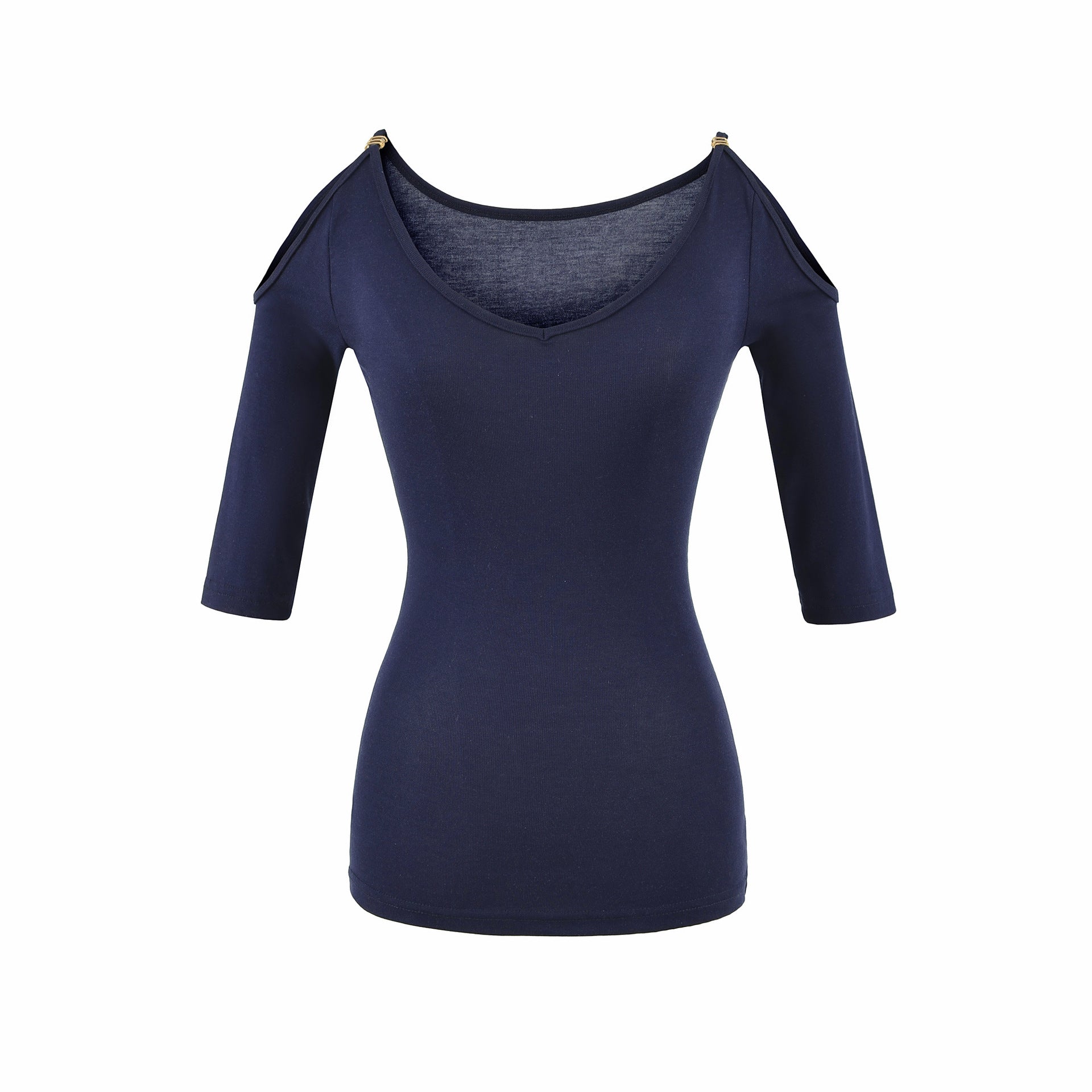 Elegant V-Neck Top for Women – Soft Tencel Fabric | Modest Daily Wear