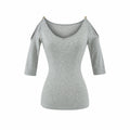 Elegant V-Neck Top for Women – Soft Tencel Fabric | Modest Daily Wear