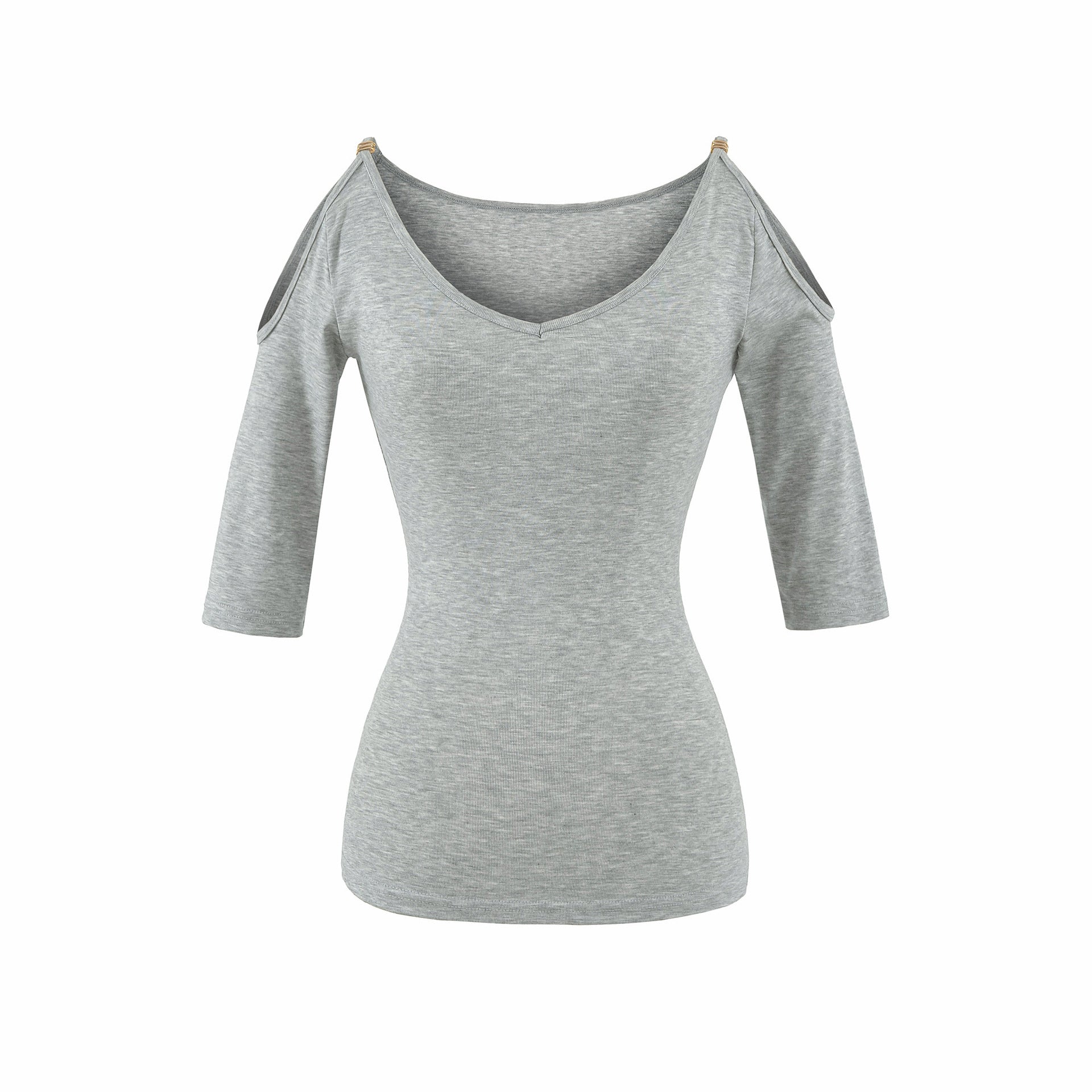 Elegant V-Neck Top for Women – Soft Tencel Fabric | Modest Daily Wear