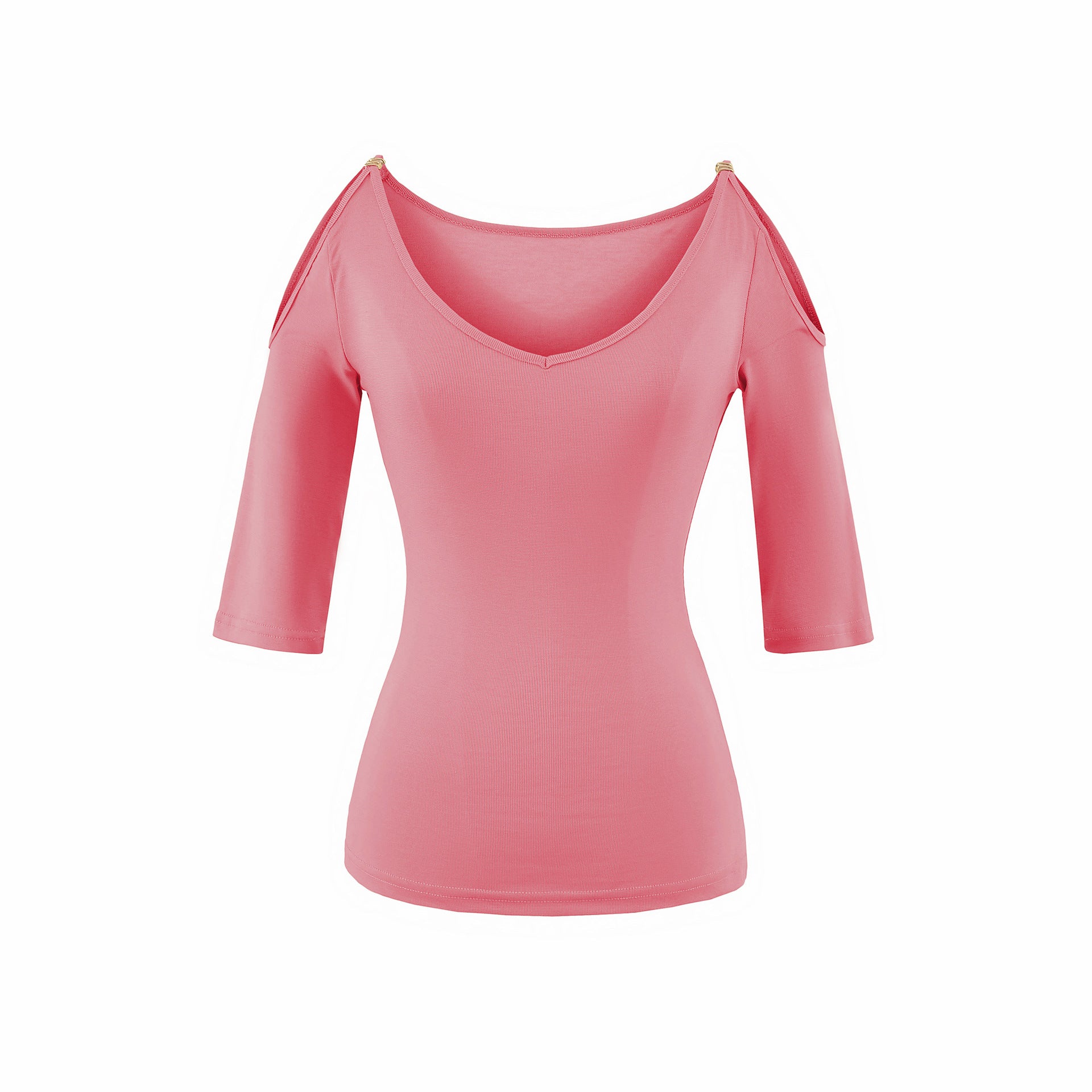 Elegant V-Neck Top for Women – Soft Tencel Fabric | Modest Daily Wear