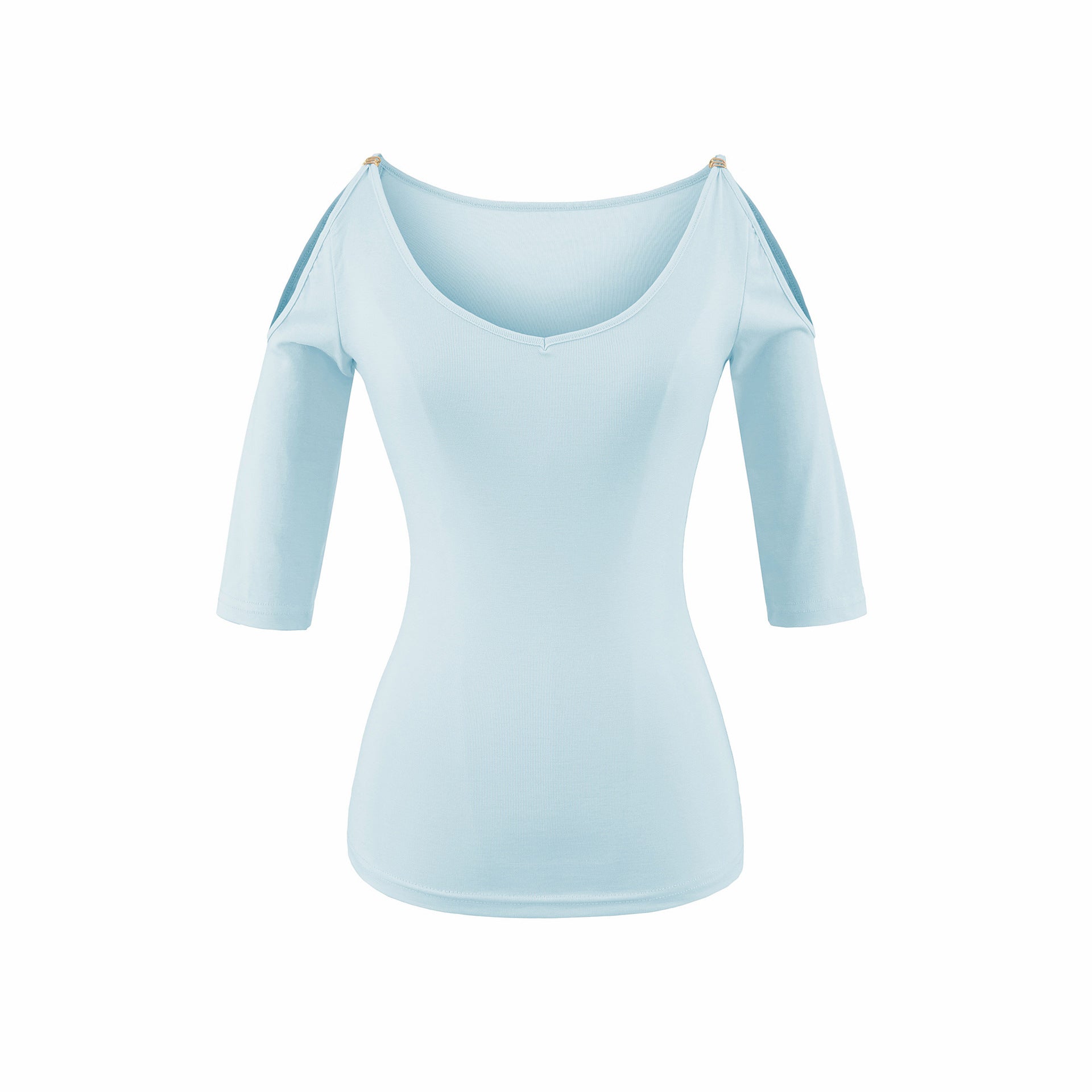 Elegant V-Neck Top for Women – Soft Tencel Fabric | Modest Daily Wear