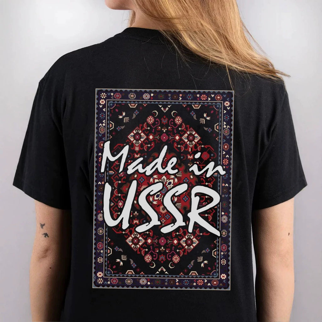 Loose Printed Cotton Top for Women – Short Sleeve | Casual Modest Wear