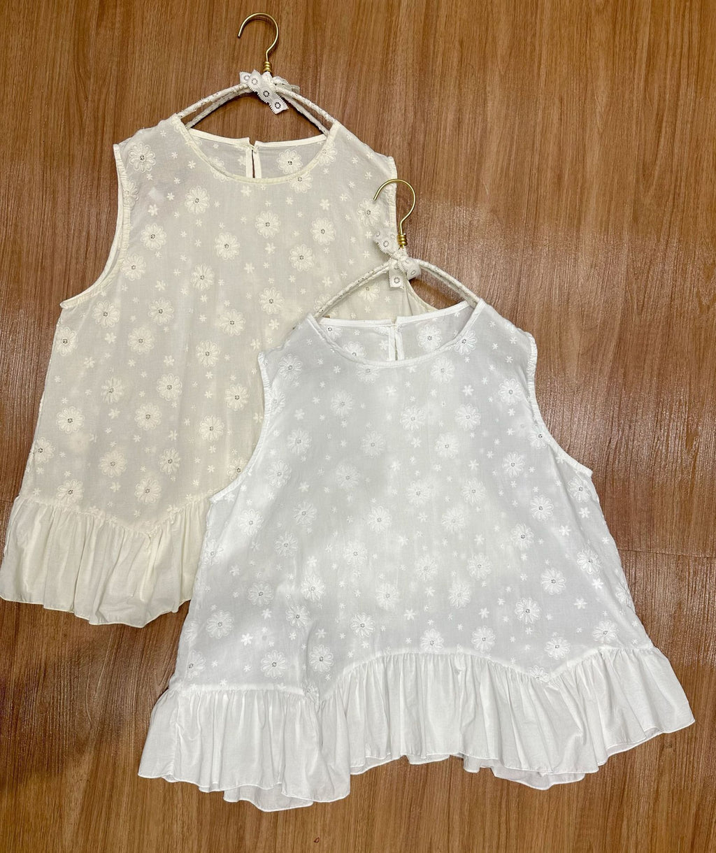 Irregular Hem Lace Top for Women – Cotton | Sweet Modest Casual Wear