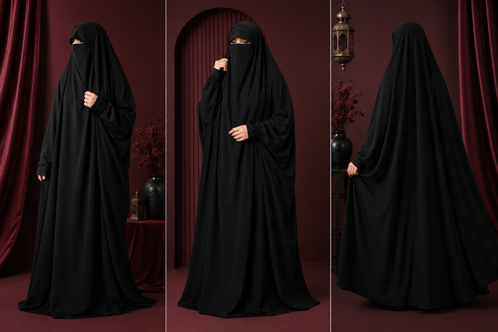 Premium Chadar Bundle – 1 Iraqi + 1 Irani + 2 Namaz Chadar | Modest Wear Set for Women
