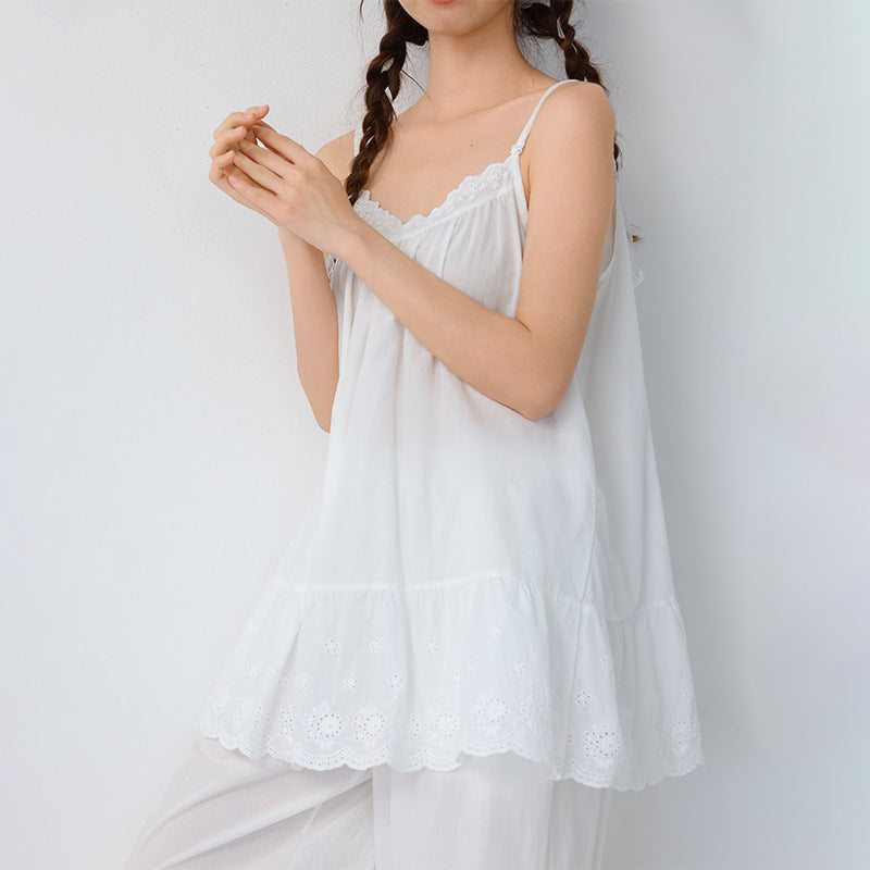 Loose Button Cotton Tank Top for Women – Sleeveless | Casual Layering Piece
