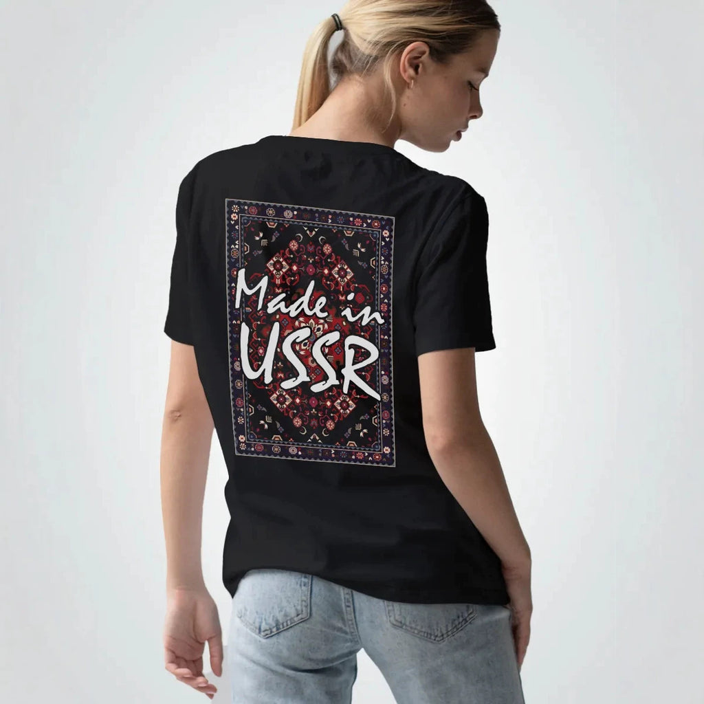 Loose Printed Cotton Top for Women – Short Sleeve | Casual Modest Wear
