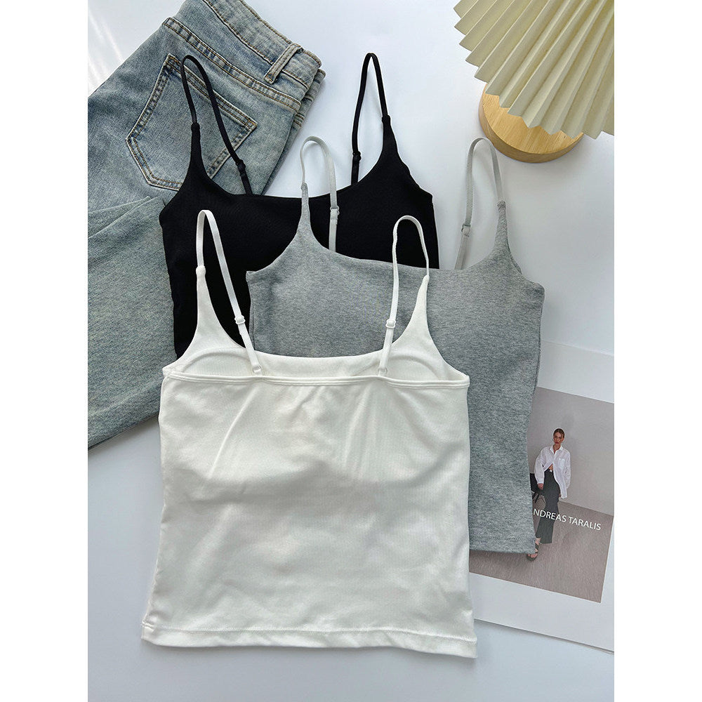 Slim Fit Strap Top for Women – Cotton | Minimalist Layering Piece