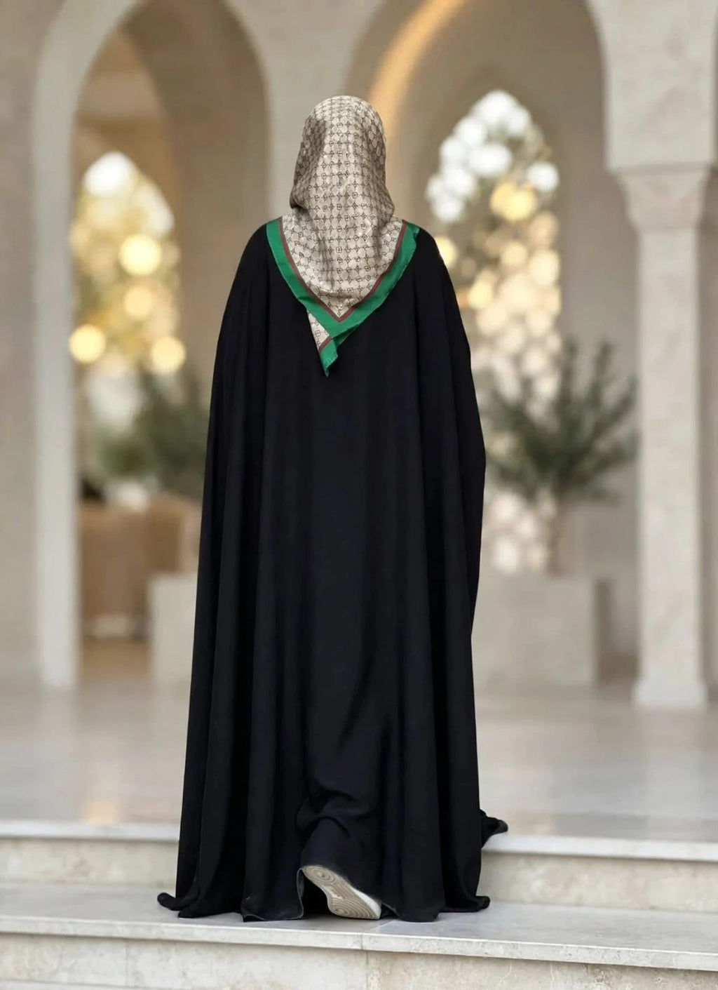 Premium Irani Chadar Without Sleeves – Nida Fabric | Elegant Modest Cover for Women